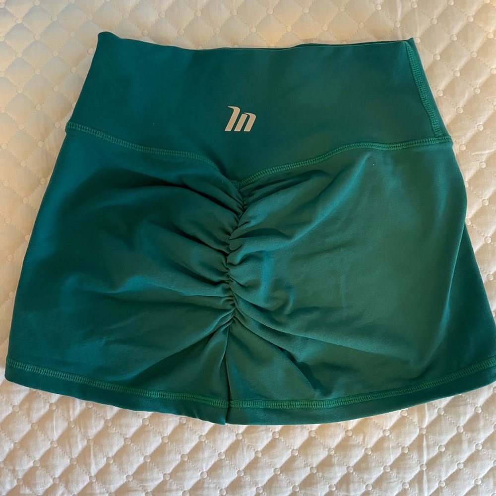 Muscle Nation Scrunch Shorts Teal